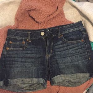 american eagle jean shorts